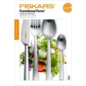 Fiskars Functional Form™ evőeszközkészlet, 16 db, matt kivitel 1002958
