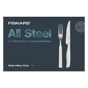 Fiskars All Steel Steak evőeszköz készlet 12 db 1054800