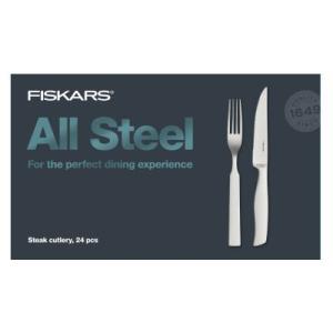 Fiskars All Steel Steak evőeszköz készlet 24 db 1027505